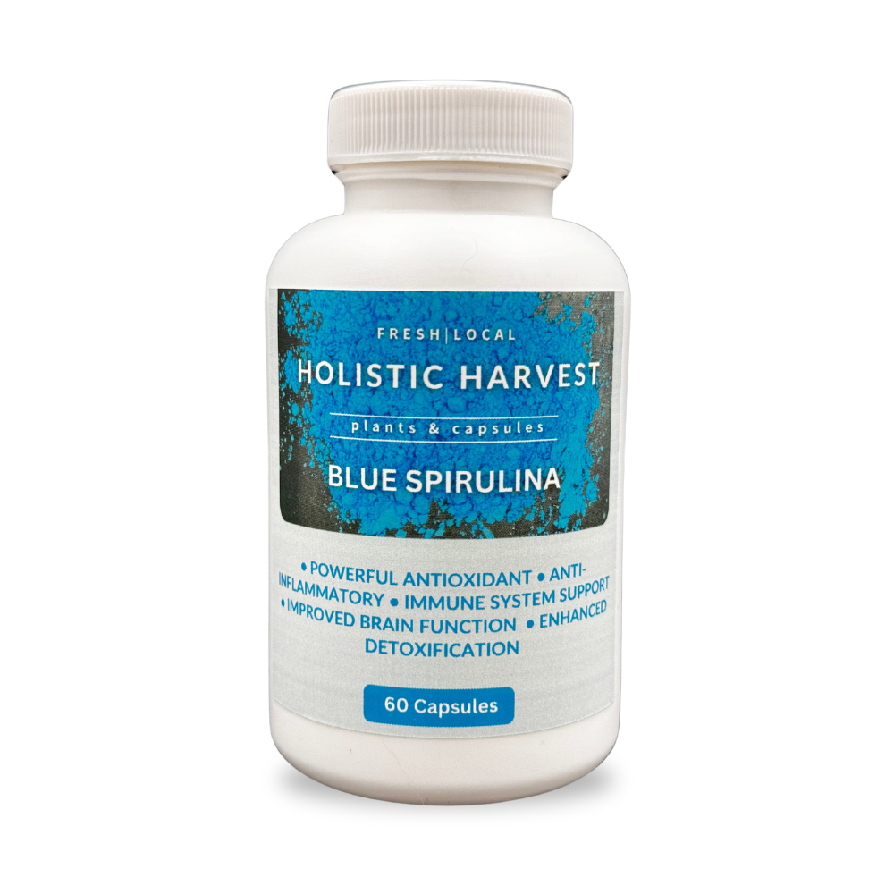 Blue Spirulina Powder Capsules