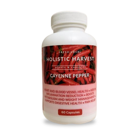 Cayenne Pepper Powder Capsules (60s)